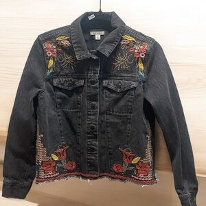 Miami Embroidered Denim Jacket